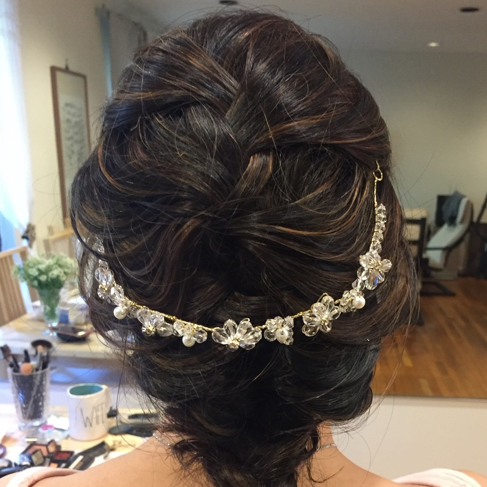 ASOS Wedding Fowers Back Hair Crown